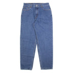 LEVI'S 560 Womens Jeans Blue Relaxed Tapered W30 L31