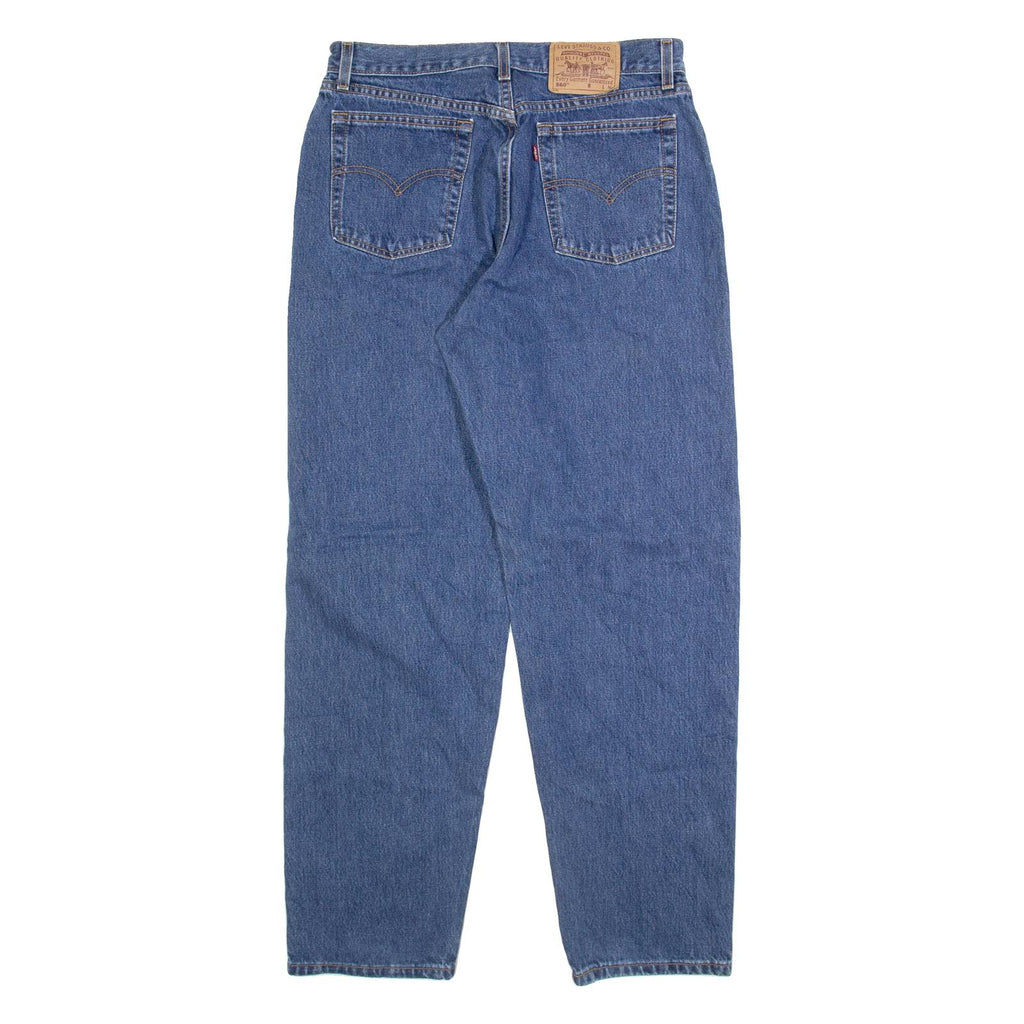 LEVI'S 560 Womens Jeans Blue Relaxed Tapered W30 L31