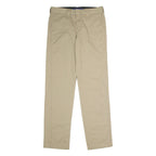 DICKIES Flex Workwear Mens Twill Trousers Beige Slim Tapered W30 L30