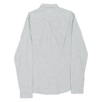 MICHAEL KORS Slim Fit Mens Plain Shirt Grey Long Sleeve S