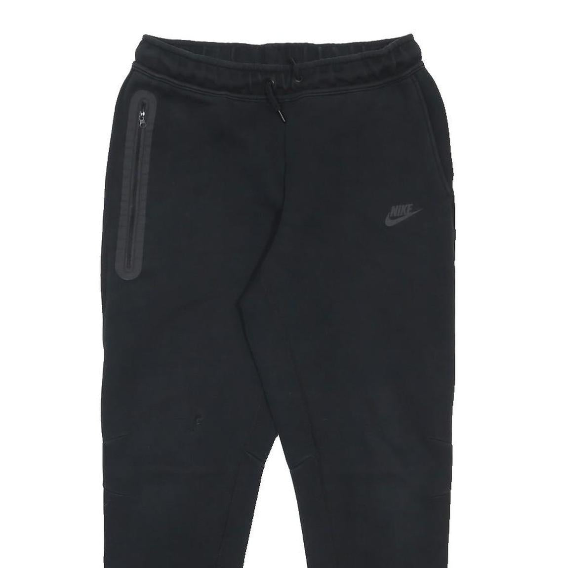NIKE Boys Black Joggers XL W28 L26 Slim Tapered Sweatpants Sportswear
