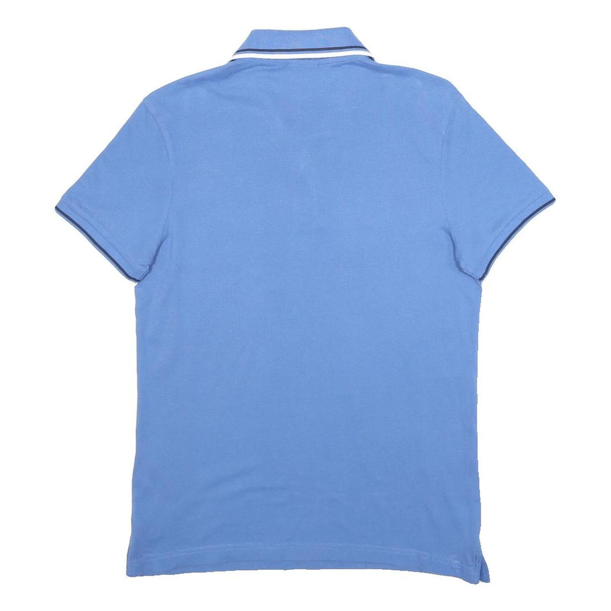 DIADORA Mens Blue Polo Shirt XS Cotton Short Sleeve Classic Fit Tipped Collar