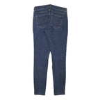 CALVIN KLEIN JEANS Womens Slim Blue Denim Slim Jeans W26 L28 Stretch Zip