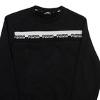 PUMA Mens Sweatshirt Black Crew Neck S