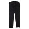 VANS Womens Jeans Black Regular Skinny W30 L30