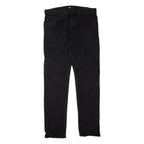 VANS Womens Jeans Black Regular Skinny W30 L30