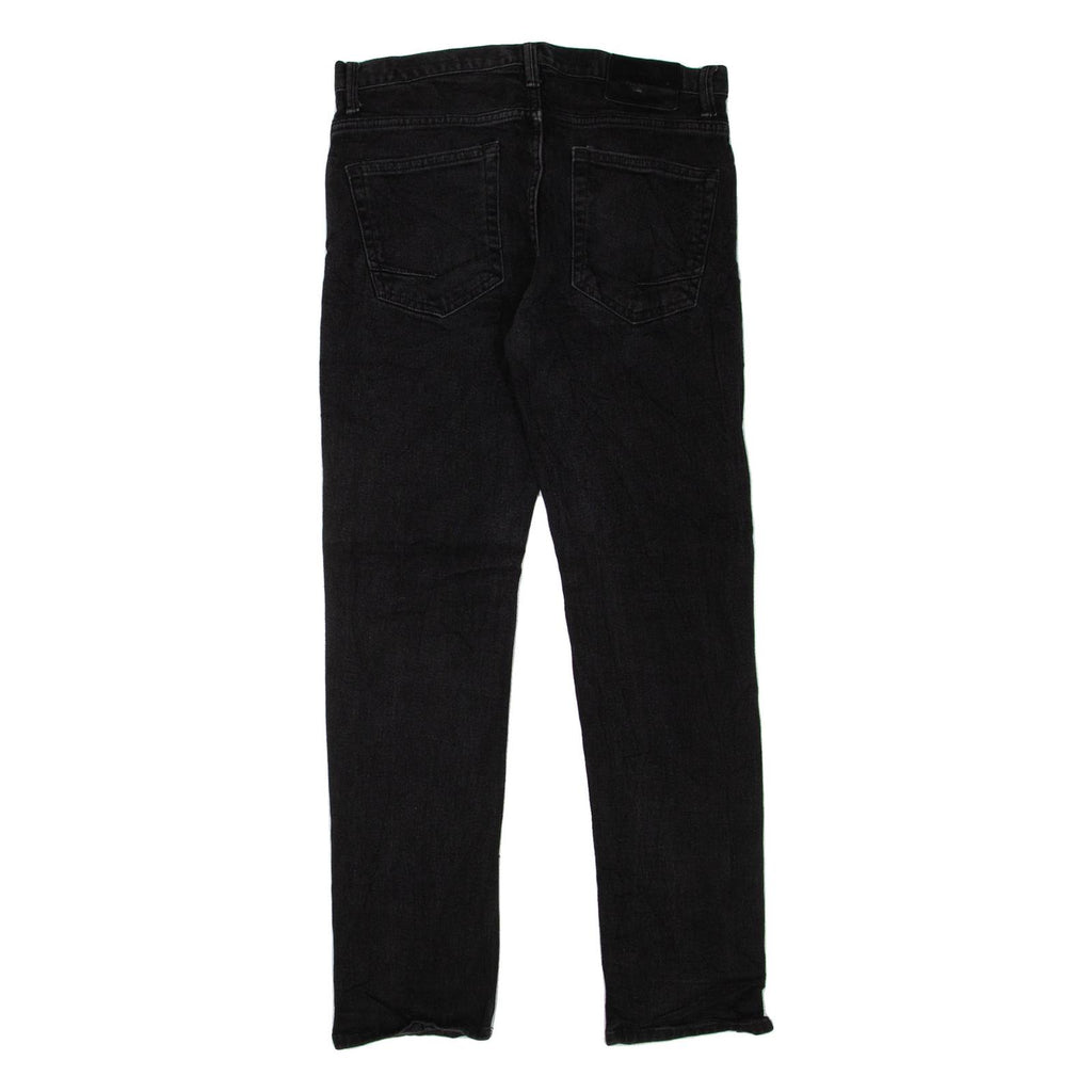 VANS Womens Jeans Black Regular Skinny W30 L30