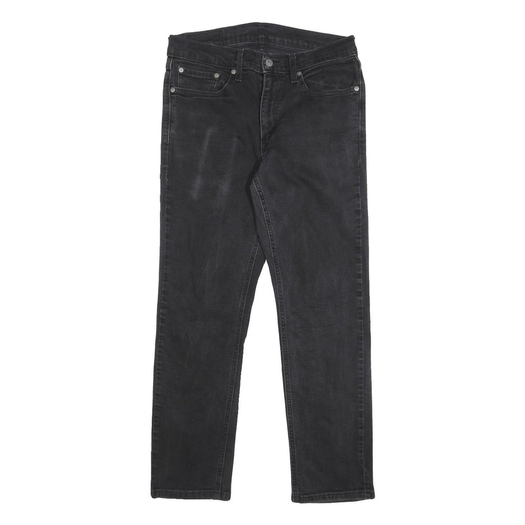LEVI'S 541 Mens Slim Black Denim Medium Wash W31 L27 Jeans Stretch Cotton