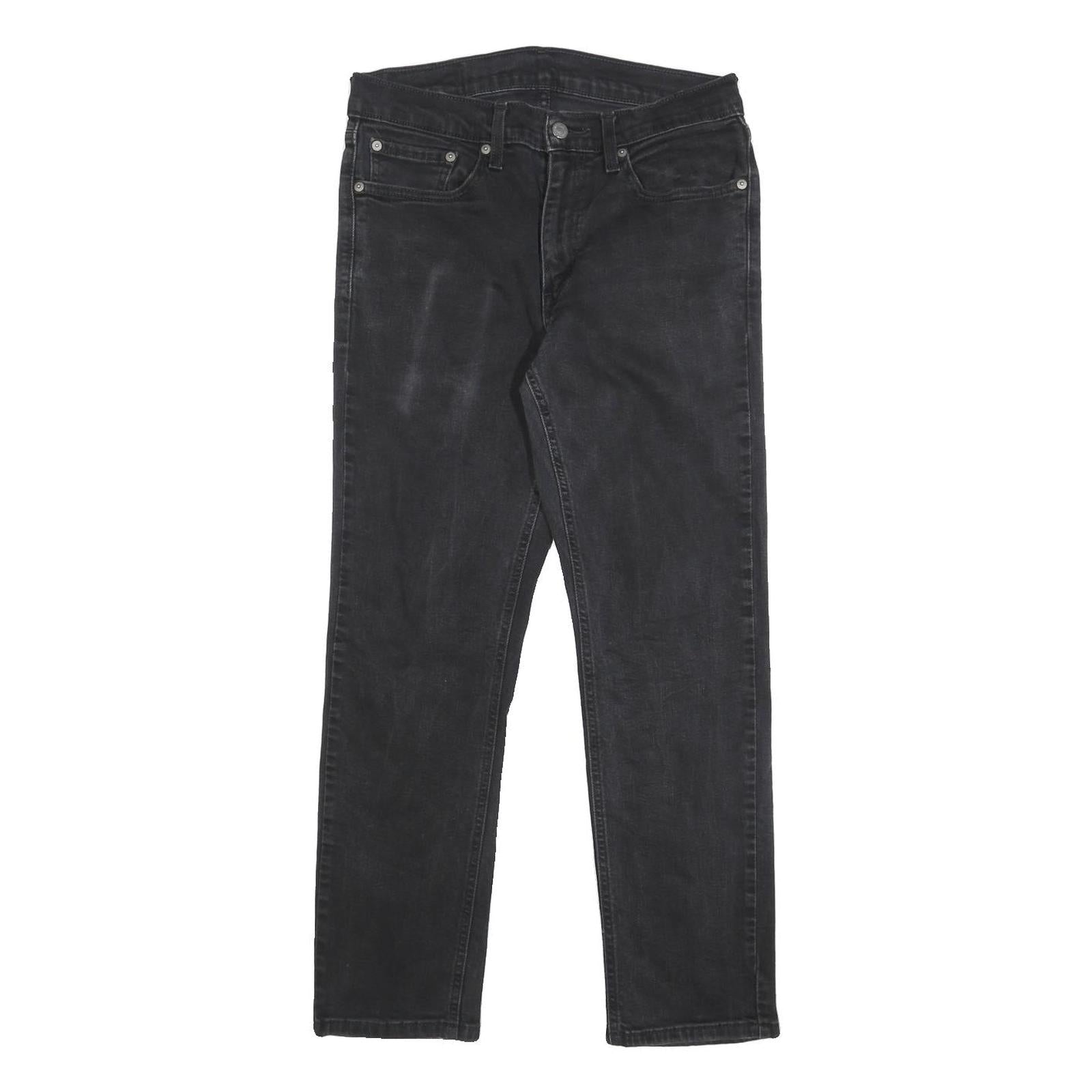 LEVI'S 541 Mens Slim Black Denim Medium Wash W31 L27 Jeans Stretch Cotton