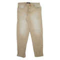REPLAY Mens Jeans Beige Regular Tapered Stone Wash W32 L32
