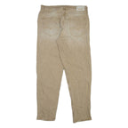 REPLAY Mens Jeans Beige Regular Tapered Stone Wash W32 L32