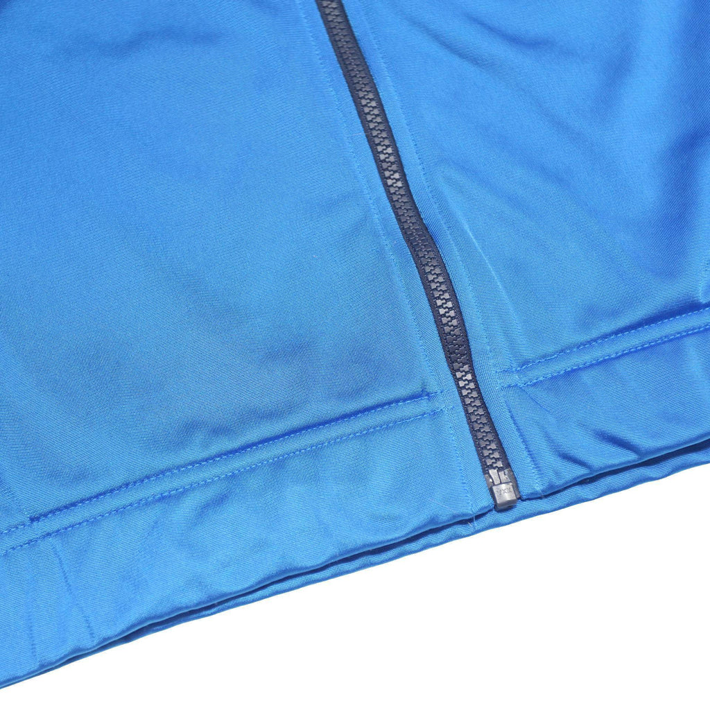 ADIDAS Mens Blue & Navy Casual Zip Jacket L Polyester Sportswear