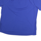 CARHARTT Mens Blue Graphic T-Shirt 2XL Short Sleeve Crew Neck Cotton Pocket