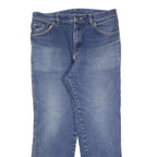 LEE Mens Jeans Blue Regular Straight Denim Medium W34 L27 Classic Cotton Blend