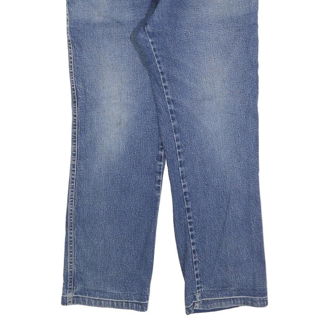 LEE Mens Jeans Blue Regular Straight Denim Medium W34 L27 Classic Cotton Blend