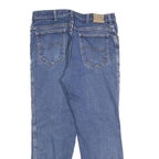 LEE Mens Jeans Blue Regular Straight Denim Medium W34 L27 Classic Cotton Blend