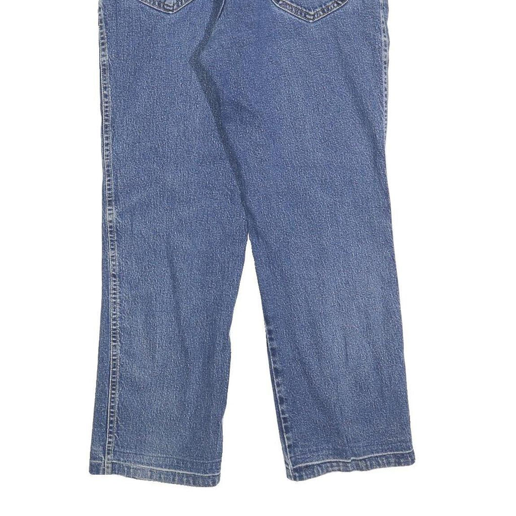 LEE Mens Jeans Blue Regular Straight Denim Medium W34 L27 Classic Cotton Blend