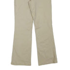 DICKIES Mens Beige Regular Fit Cotton Blend Trousers W34 L32 Workwear Zip