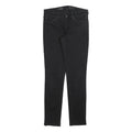 LEVI'S Womens Jeans Black Slim Skinny Denim Medium W28 L29 Zip Cotton Blend
