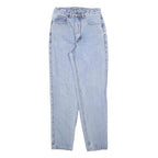 TEDDYS Womens Regular Light Blue Denim Jeans W25 L30 Cotton Blend Zip