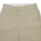 DICKIES Mens Shorts Beige Casual XL W38 Cotton Blend Workwear
