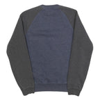 JACK WILLS Mens Blue & Grey Crew Neck XS Cotton Blend Sweatshirt Pullover