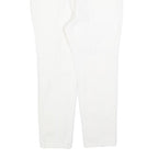 TOP DRESSING Womens White Regular Jeans Denim Button W27 L26 Classic Cotton