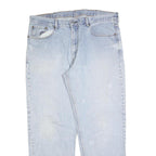 LEVI'S 550 Straight Mens Jeans Blue Relaxed Straight Denim Light W38 L32 Classic