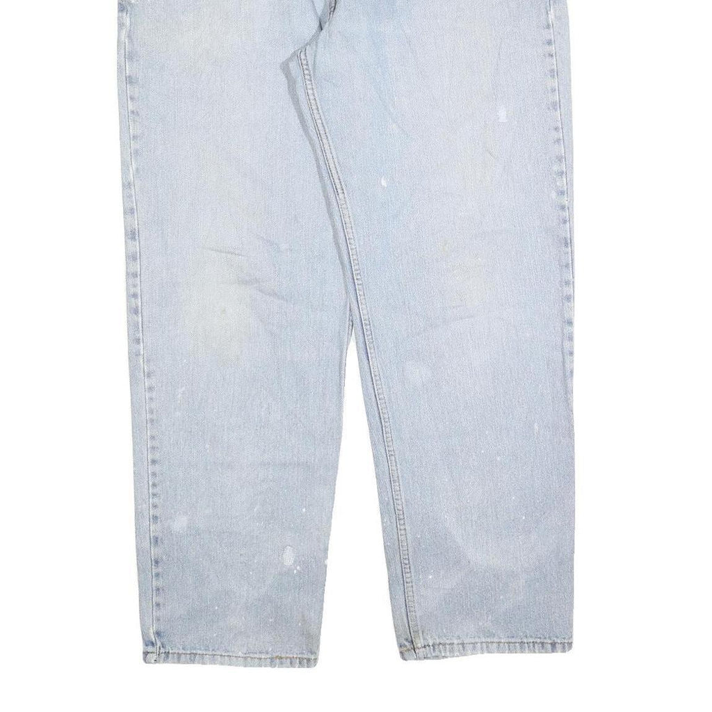 LEVI'S 550 Straight Mens Jeans Blue Relaxed Straight Denim Light W38 L32 Classic