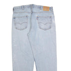 LEVI'S 550 Straight Mens Jeans Blue Relaxed Straight Denim Light W38 L32 Classic