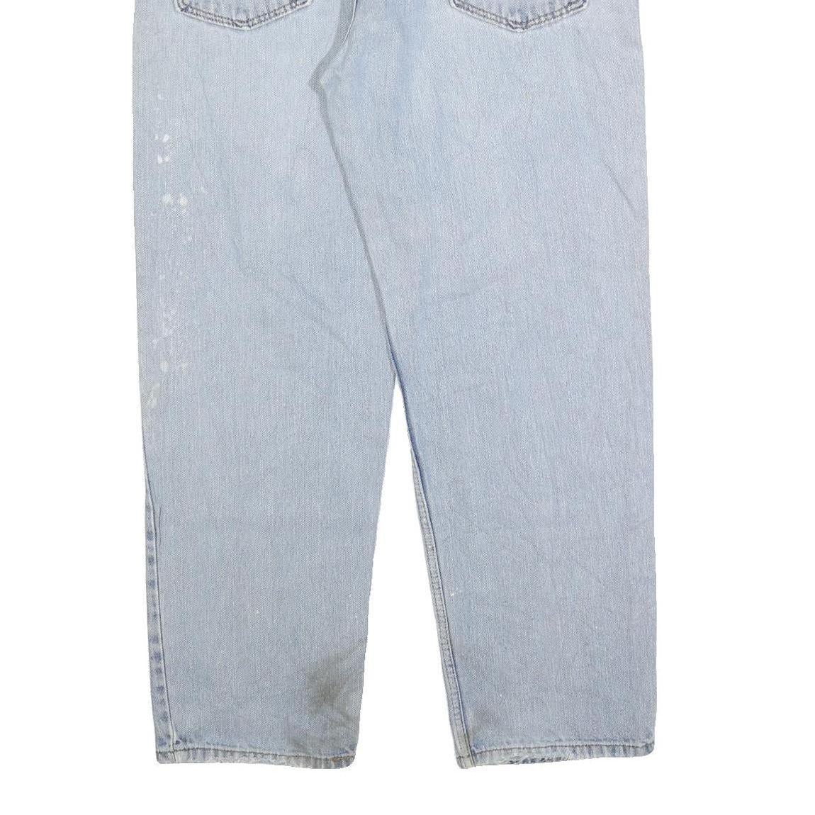 LEVI'S 550 Straight Mens Jeans Blue Relaxed Straight Denim Light W38 L32 Classic