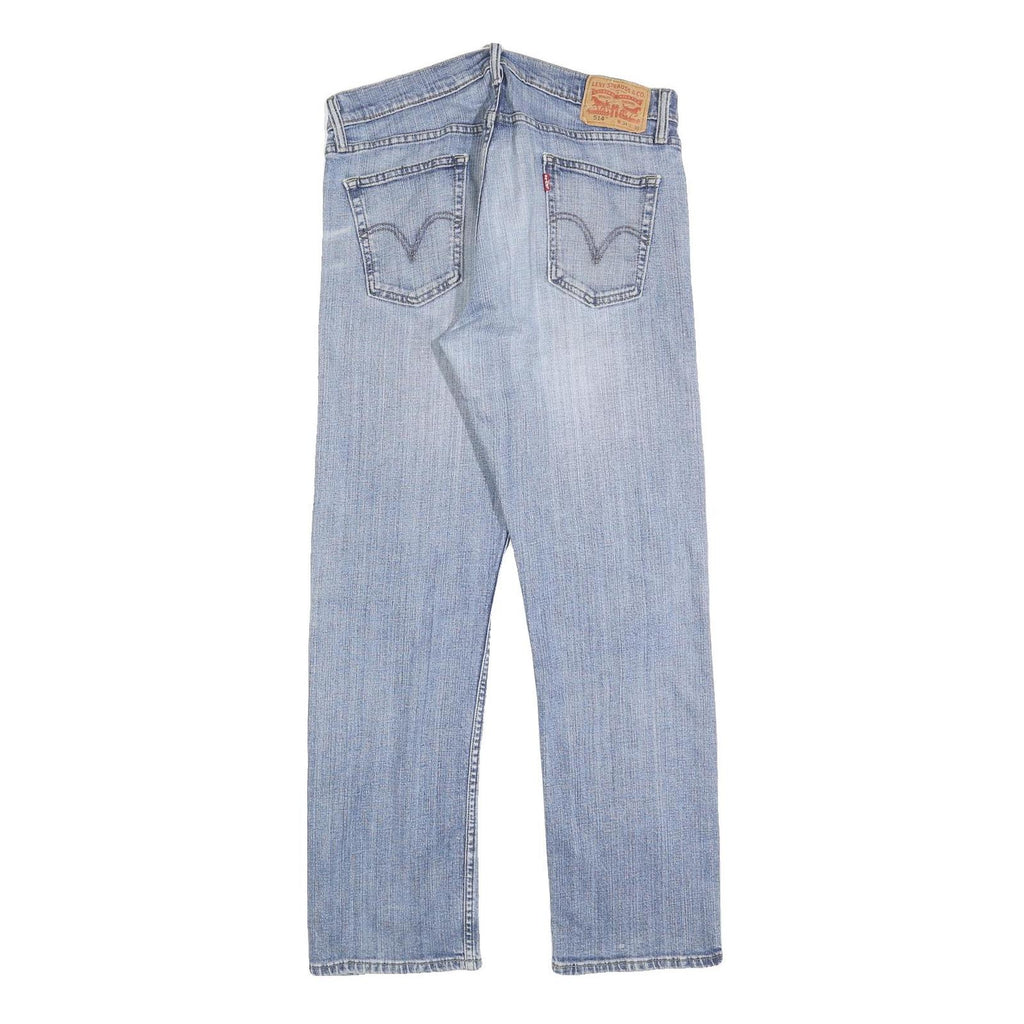 LEVI'S 514 Classic Mens Jeans Blue Classic Straight Denim Medium W34 L30