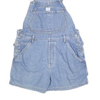 CALVIN KLEIN Womens Blue Cotton Blend Denim Dungarees Regular Fit M W32 L5