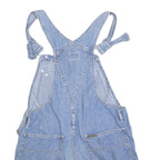 CALVIN KLEIN Womens Blue Cotton Blend Denim Dungarees Regular Fit M W32 L5