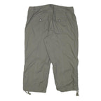 INC Womens Shorts Green Casual XL W34 Cotton Blend Lightweight Relaxed