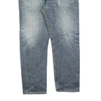 LEVI'S 508 Loose Mens Jeans Blue Regular Cotton Blend Medium W34 L27 Zip Casual