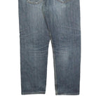 LEVI'S 508 Loose Mens Jeans Blue Regular Cotton Blend Medium W34 L27 Zip Casual