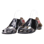 AGL Strappy Sandals Black Synthetic Womens UK 5