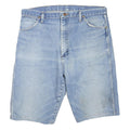 WRANGLER Womens Denim Blue Shorts L W38 Casual Classic Fit Cotton Blend