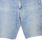 WRANGLER Womens Denim Blue Shorts L W38 Casual Classic Fit Cotton Blend