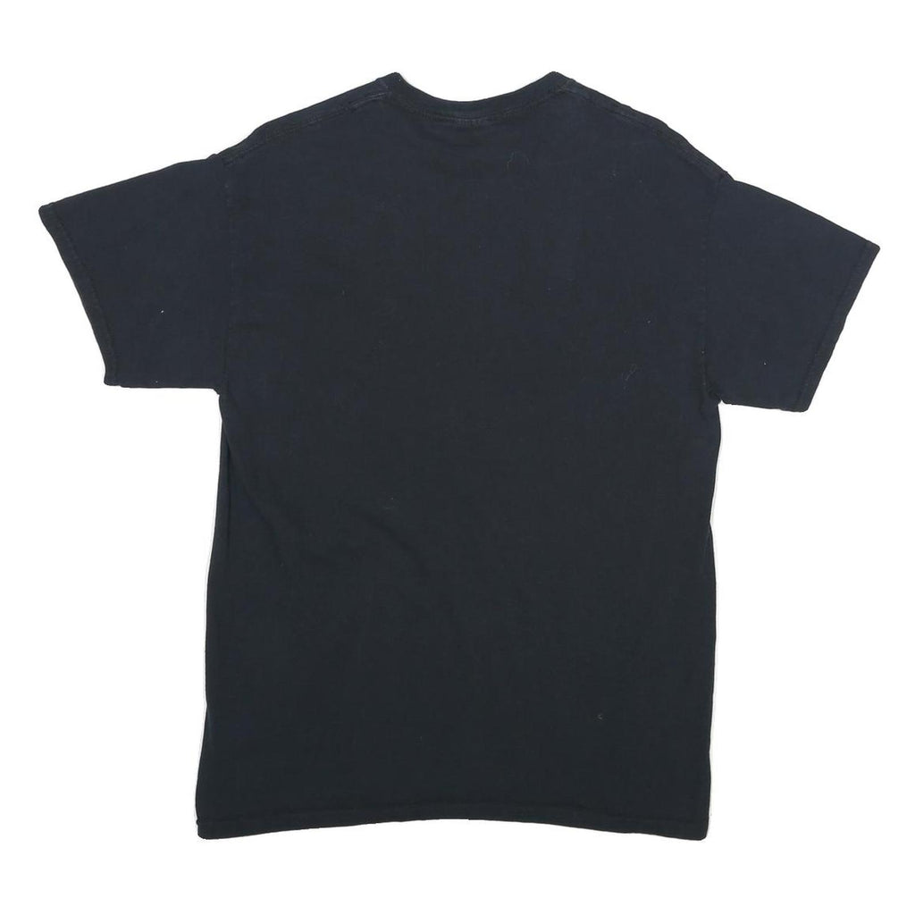 GILDAN Mens Black Purdue Pharmacy Graphic T-Shirt M Short Sleeve Crew Neck