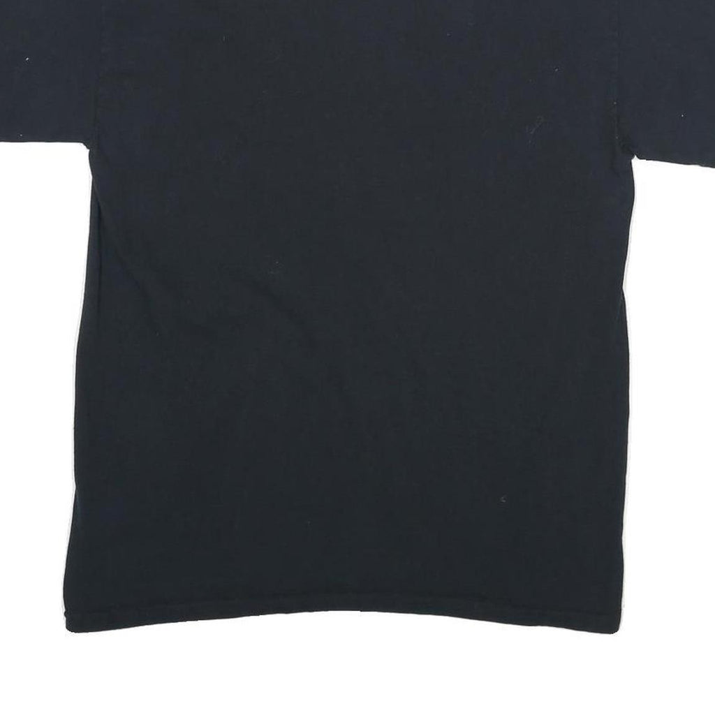 GILDAN Mens Black Purdue Pharmacy Graphic T-Shirt M Short Sleeve Crew Neck