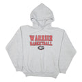 PORT AND COMPANY Mens Grey Warrior Basketball Hoodie L Casual Cotton Blend