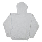 PORT AND COMPANY Mens Grey Warrior Basketball Hoodie L Casual Cotton Blend