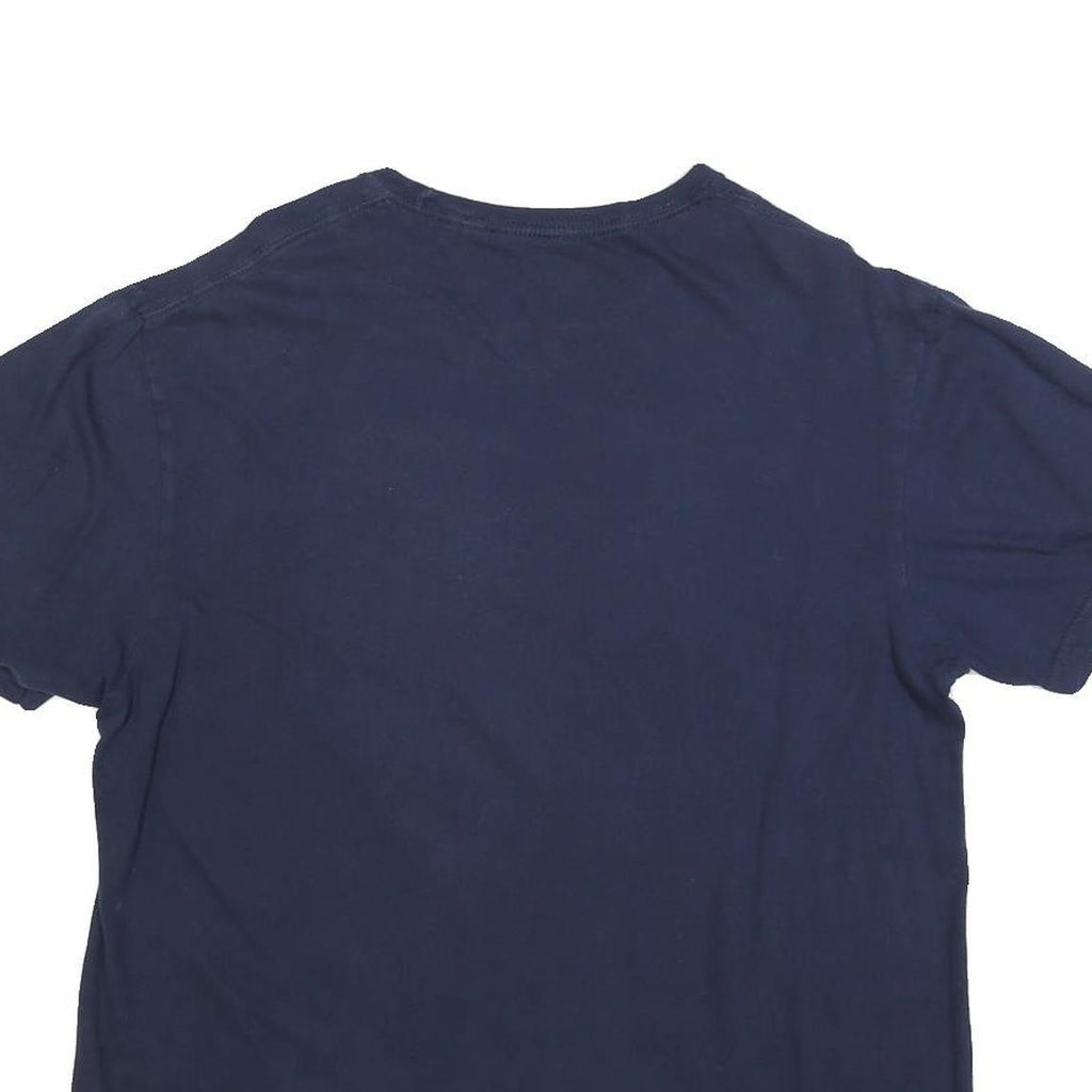 2PAC Mens Navy Blue All Eyez On Me Graphic T-Shirt L Short Sleeve Crew Neck