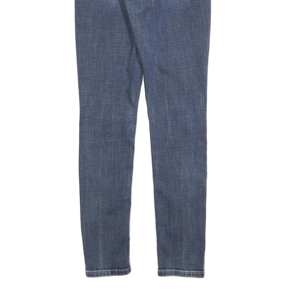 LEVI'S 524 Womens Jeans Blue Slim Skinny Denim Medium W26 L32 Stretch Zip