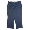 DICKIES Cargo Workwear Mens Trousers Blue Regular Straight W42 L32