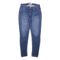 LEVI'S Womens Slim Blue Denim Light W28 L30 Skinny Zip Jeans