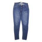 LEVI'S Womens Slim Blue Denim Light W28 L30 Skinny Zip Jeans