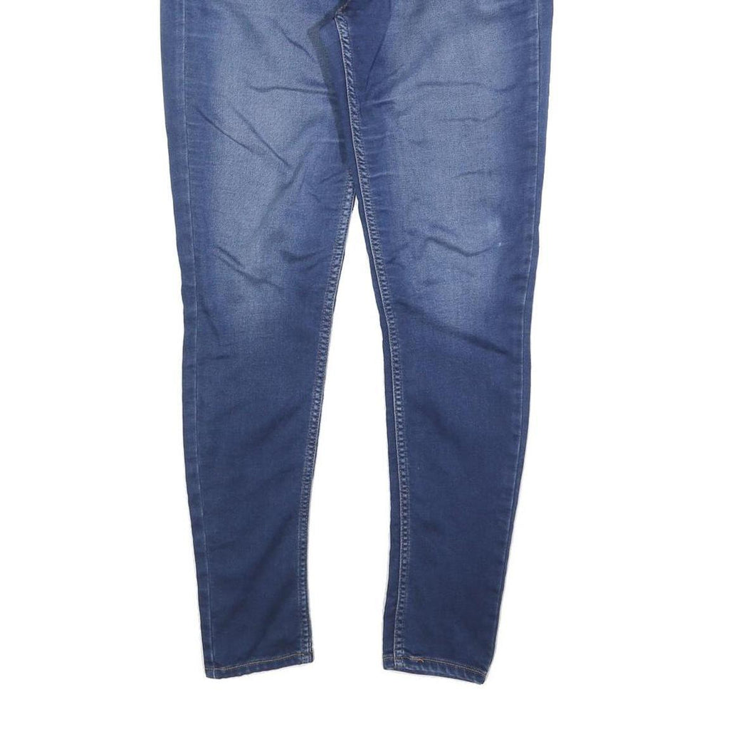 LEVI'S Womens Slim Blue Denim Light W28 L30 Skinny Zip Jeans